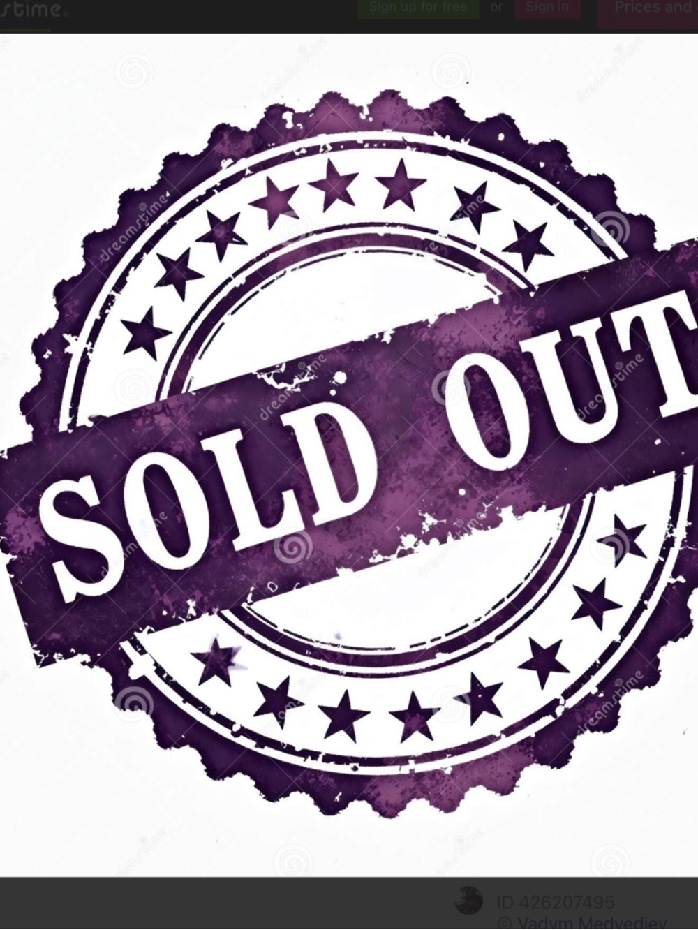 Sold out
